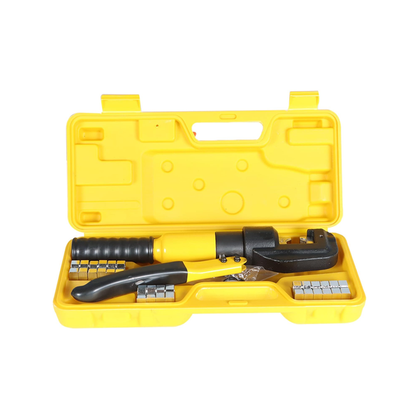 11 Ton Hydraulic Crimping Cable Plier Tool with 10 Dies