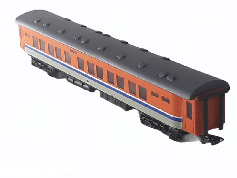 South African: Spoornet 1st Class Passenger Coach - Orange