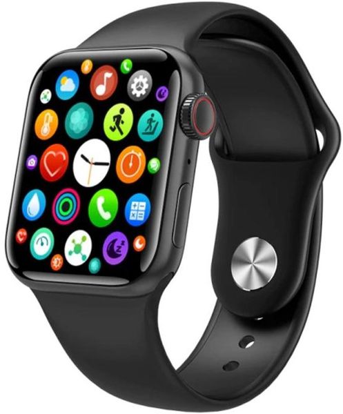 PTech Ultra Smart Watch With Calling Function Black - Full Touch Screen