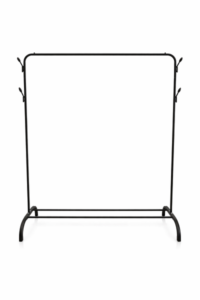 Single Pole Clothes Rail - Heavy Duty Metal Garment Rack &amp; Organizer