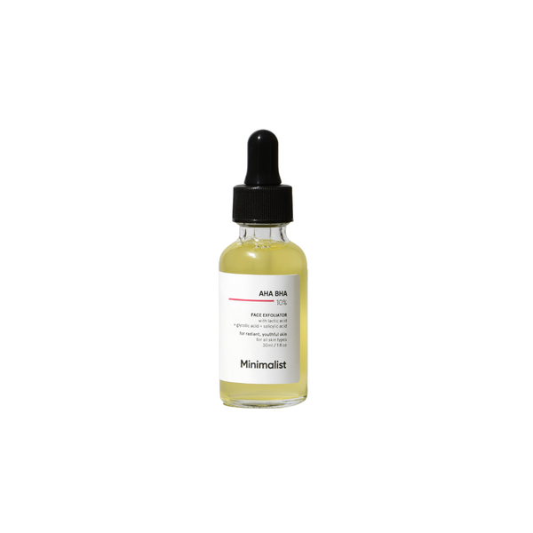 Minimalist AHA BHA 10% Face Exfoliator
