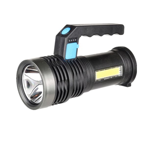 LED Rechargeable Flashlight+COB Light-MRUL
