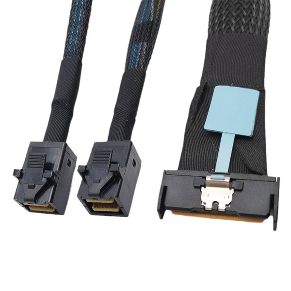 0.8M Server Adapter Cable Slimesas Mcio 8I To 2Xsff-8643 Minisas