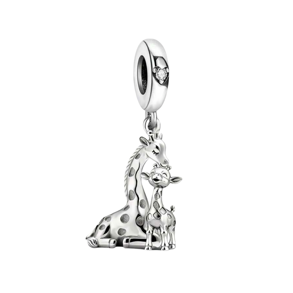 Fashionable Cute Giraffe Beaded Pendant