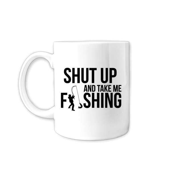 Funny Fishing Mug - Coffee Cup Gift Idea for Christmas or Birthday