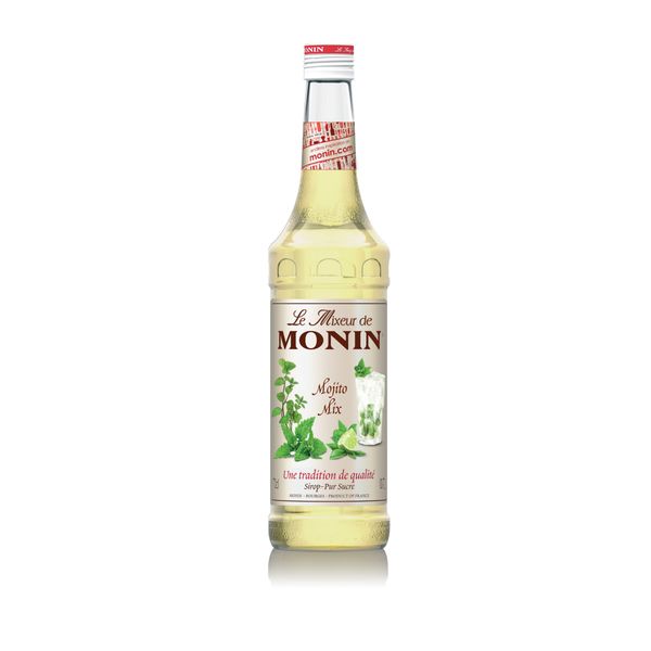MONIN Premium Mojito Mix Syrup 1ltr - Effortless Cuban Refreshment