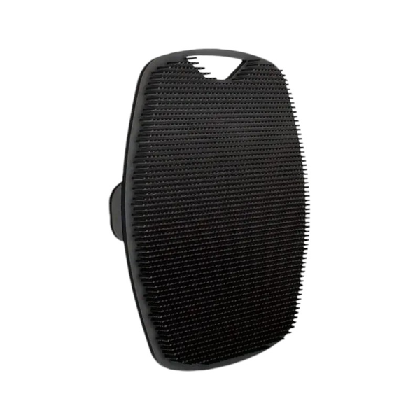 Mens' Black Silicone Body Exfoliator