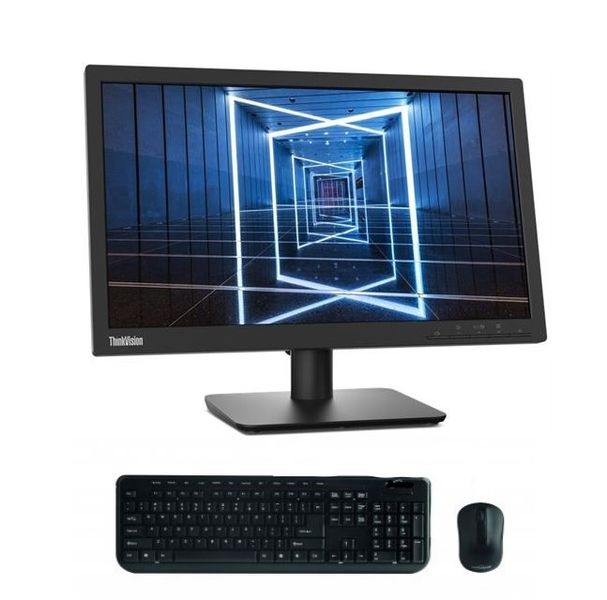 Lenovo 19.5 inch Monitor + Keyboard and Mouse Value Combo