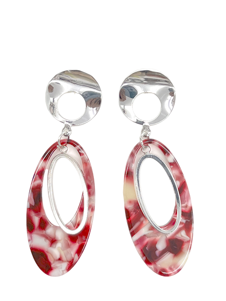 Bohemian Ladies Girls Colorful Earrings/Round Women's Earrings /Boho