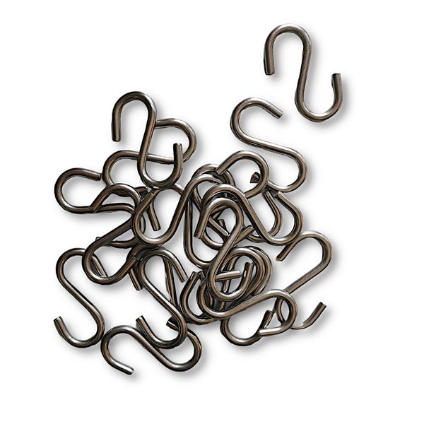 Stainless Steel 5mm S Hook - Pack of 20