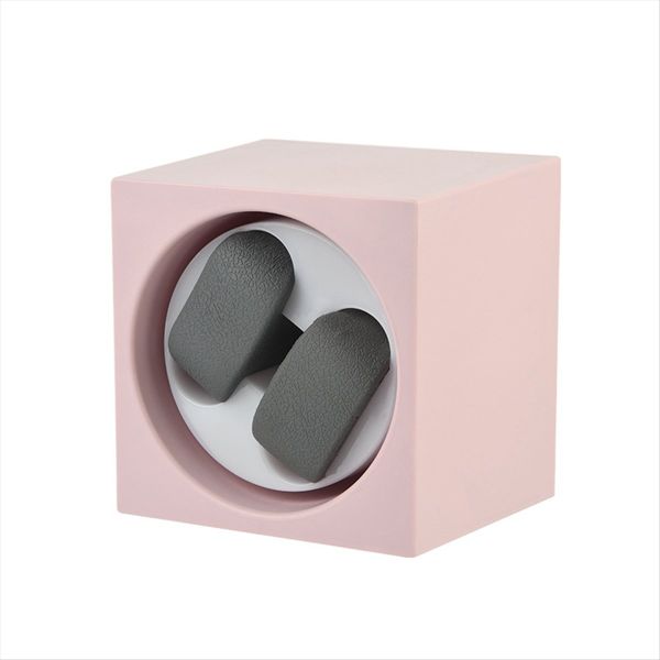 Mechanical Watch Winder Box Movement Silent Automatic Rotator Pink