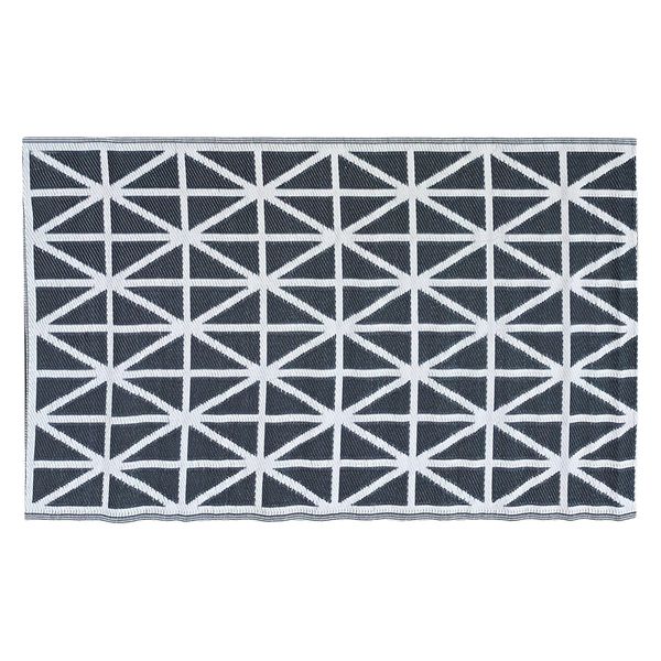 Kirk Decor Reversible PVC Mat Triangles Tarmac