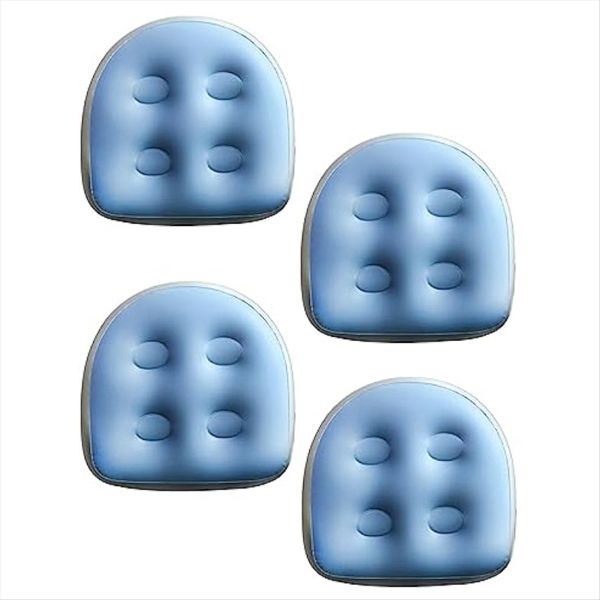 4 Pcs Spa and Hot Tub Booster Soft Spa Cushion Massage Mat