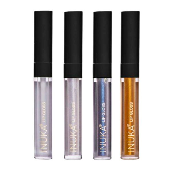 4 Piece Inuka Beauty Lip Gloss Set