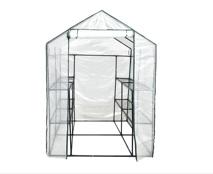 Walk-in Greenhouse -White