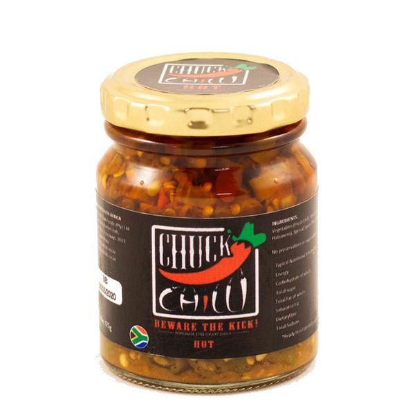Chuck Chilli chunky chillies - 125 ml - Hot