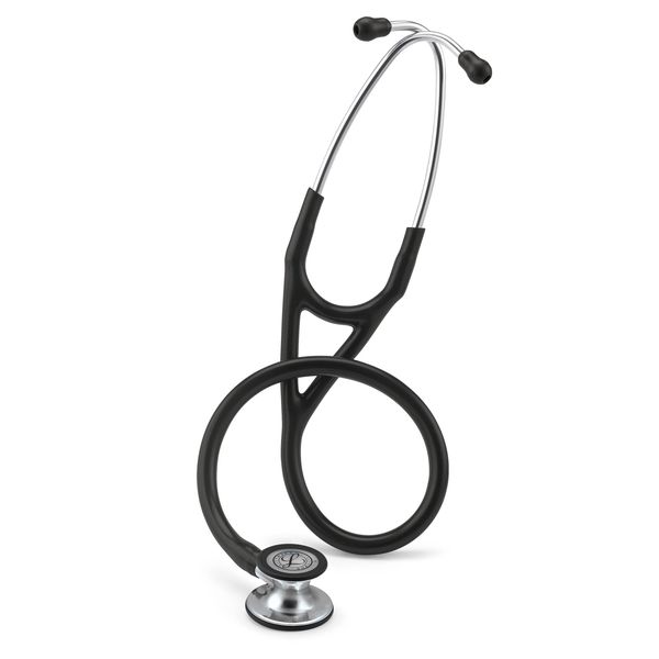 Littmann Cardiology IV Stethoscope: Black &amp; Mirror-Finish