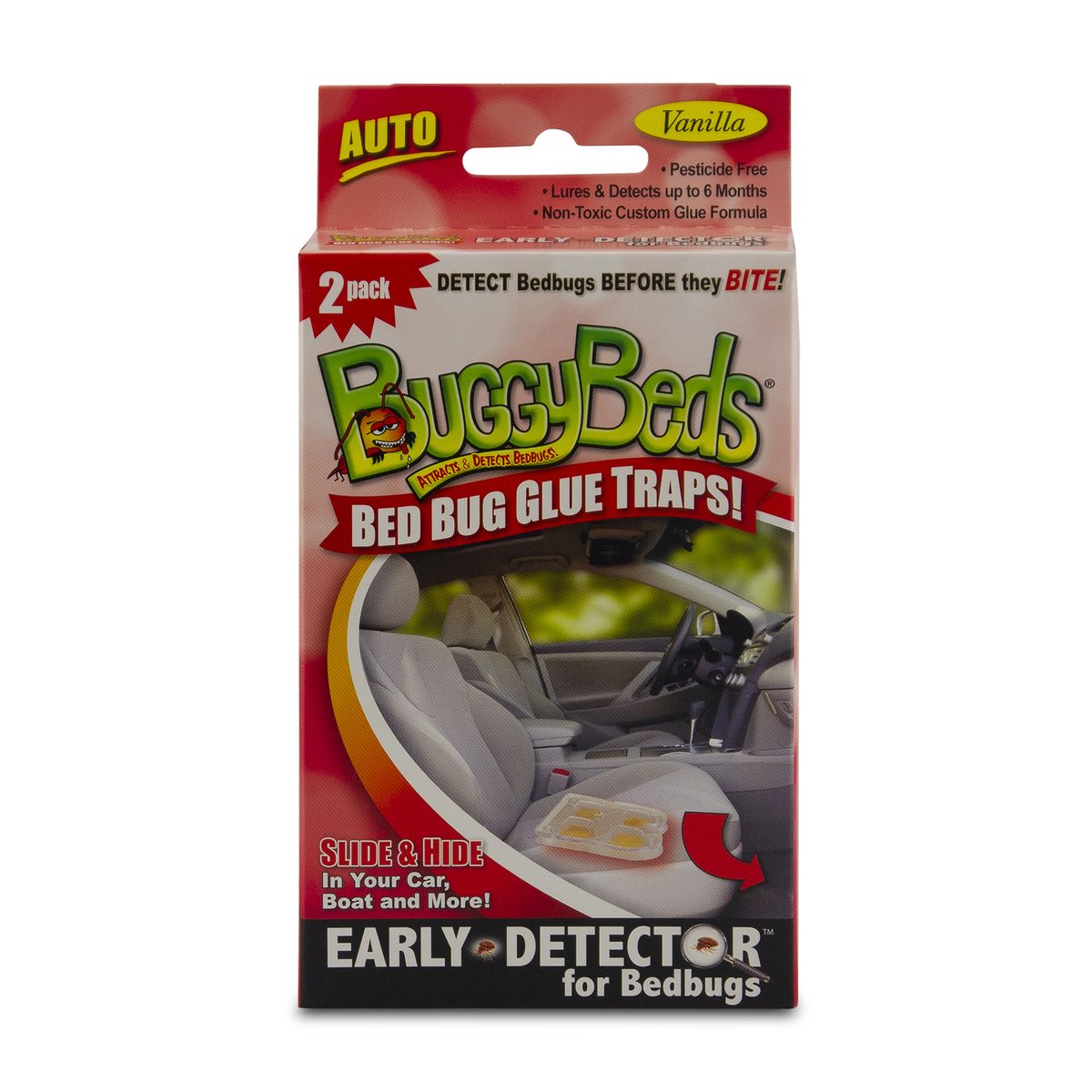 Buggy Beds Bed Bug Glue Traps Auto Vanilla 2 Pack Shop Today