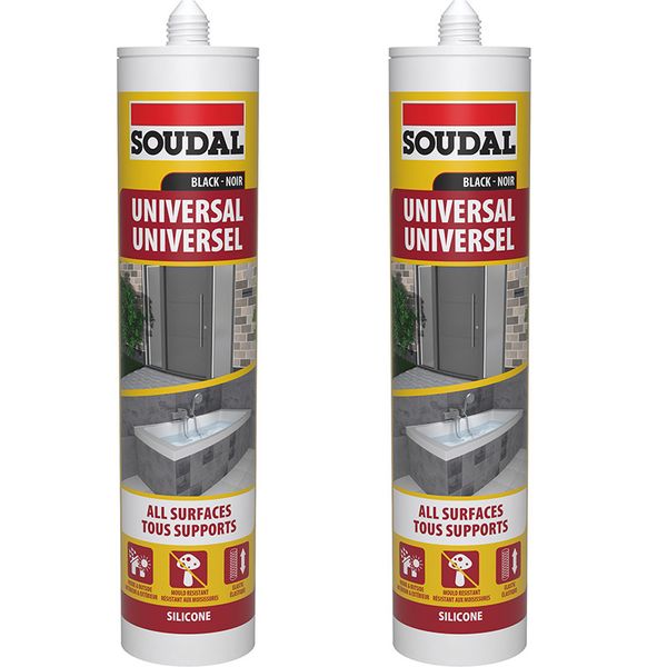 SOUDAL Universal Silicone Sealant 270ML ( 24 Pack )