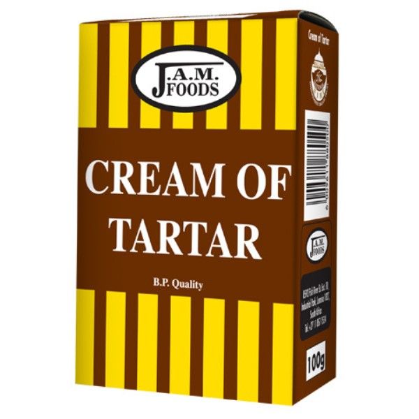 Cream Of Tartar 6 x 100 g - JAM
