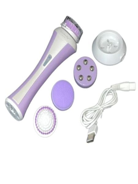 Electric Face Cleaning Brush GBL - 737 - Purple