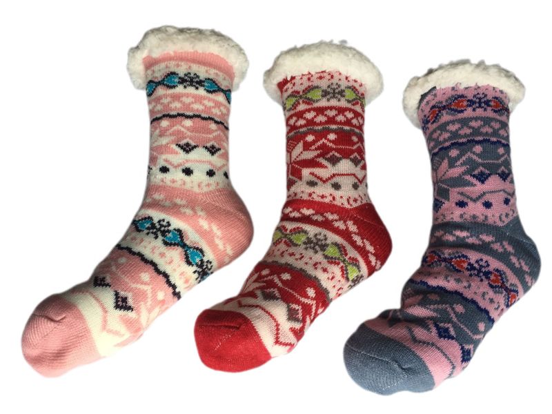 3 Set Winter Socks- Assorted