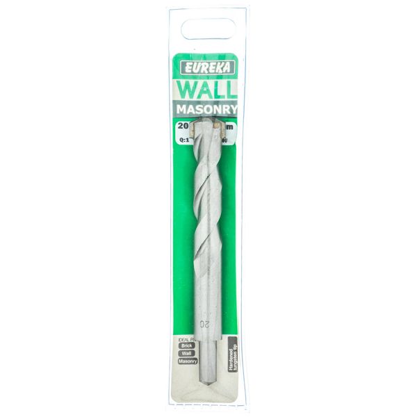 EUREKA DRILL BITS Masonry 20 x 150mm Q:1 for Masonry 4BN40U