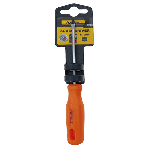 Quality S/Driver Slotted 3 X 75 Forge