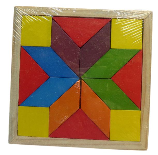 Totland Wooden Tangram Puzzle