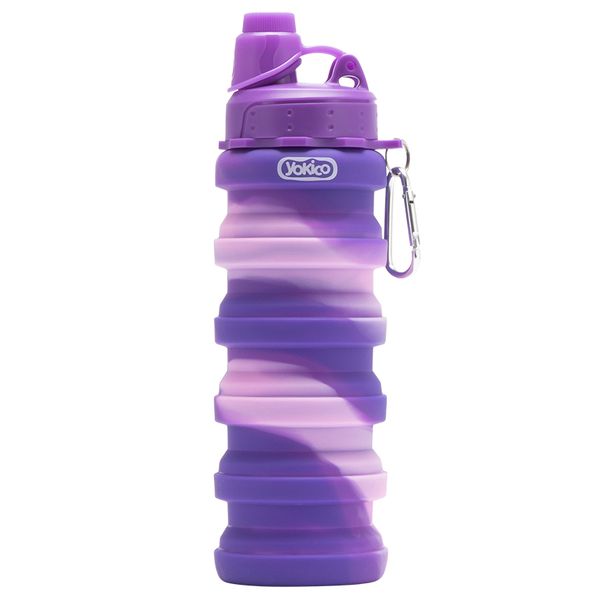 Purple Sweet Dreams Foldable Silicone Bottle