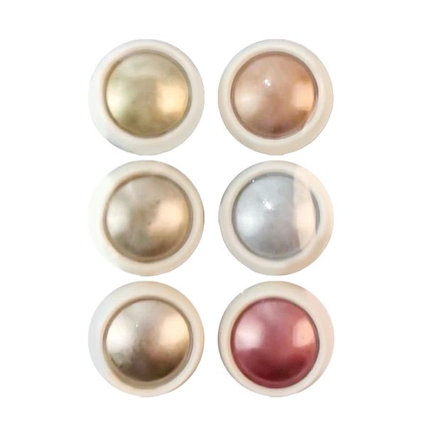 Nail Chrome Powder Set 6 Colors Glitter Fingernail Chrome