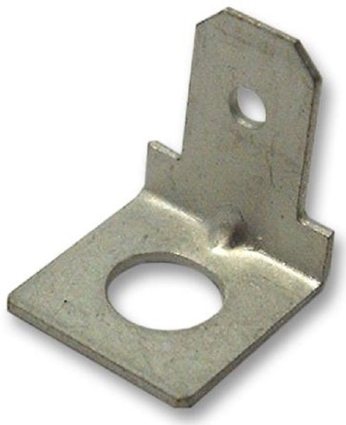 Multicomp Pro (PC3L25004LT) PCB Terminal, 6.35mm x 0.81mm, 0.25" x 0.032