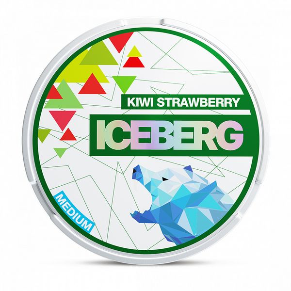 ICEBERG - Kiwi Strawberry Medium - Nicotine Pouches