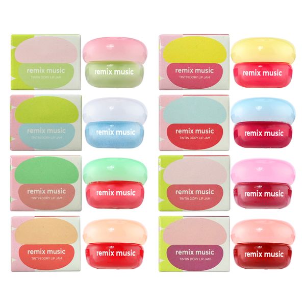 8 Fruit Flavored Lipsticks, Colorless Lipstick and Colorful Lip Gloss