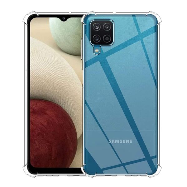 Shockproof TPU Gel Cover Compatible with Samsung A12