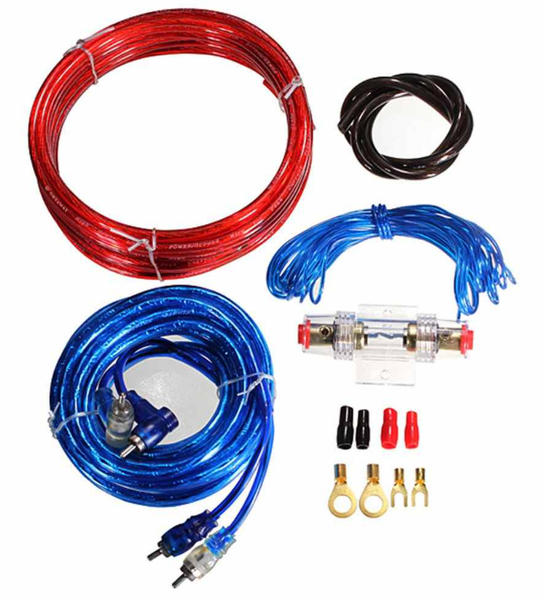 8 Gauge Amplifier Installation Kit