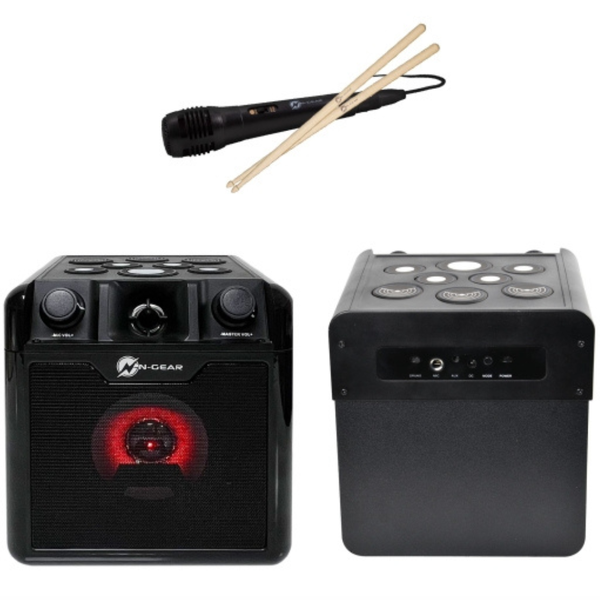 N-Gear Drum Block 420 - Bluetooth Drum &amp; Karaoke Kids Speaker
