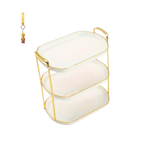 3-Tier Cosmetic Storage Tray