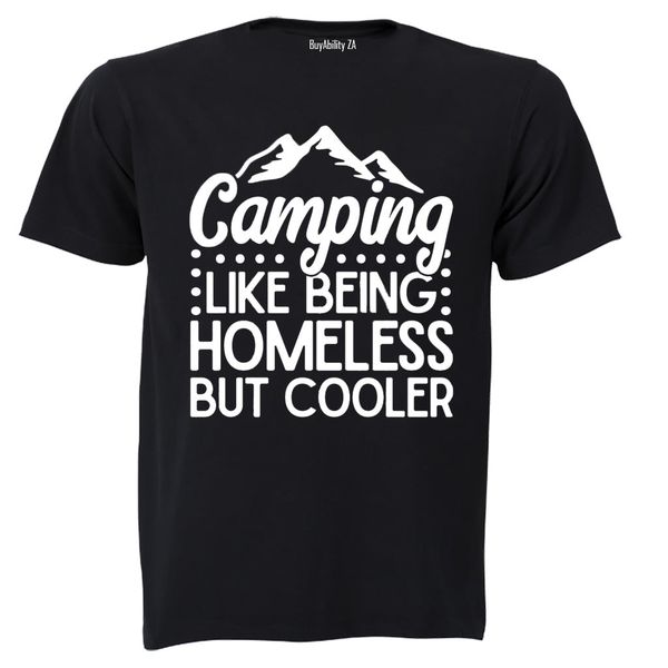 Mens - T-Shirt - Black image