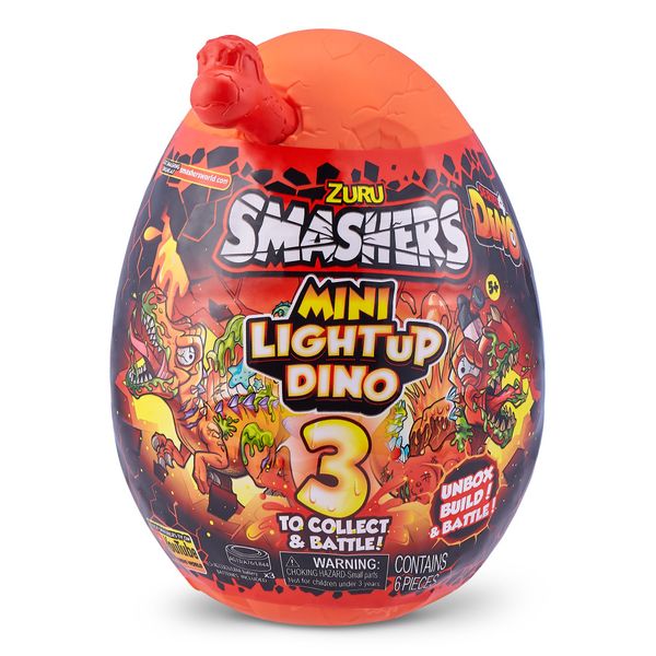 Smashers by Zuru -Series 4 Mini Light-Up Dino - Blind Box