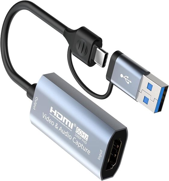 HDMI to Type-c And USB Video Adapter 1080p
