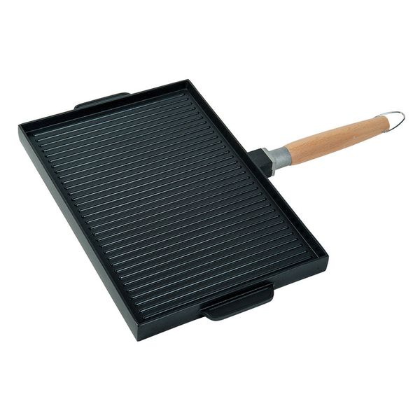 MasterPan Double Sided Non-Stick Grill &amp; Griddle Pan, 15" / 38cm