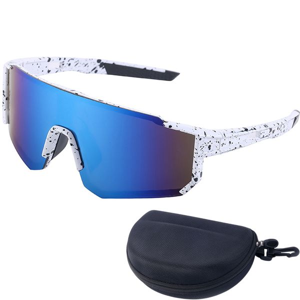Cycling Sunglasses UV400 Protection Sports Cycling Glasses with Storage Box