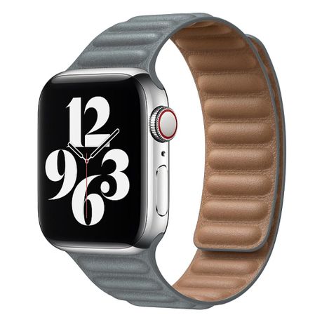 Leather 44mm best sale apple watch band