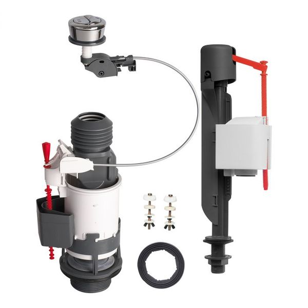 Wirquin Mechanism C/C D/Flush Bibo Mw2 Rigid (Blis