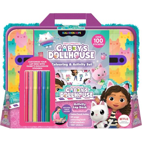 Gabby's Dollhouse Colouring Set with Table Dock Image