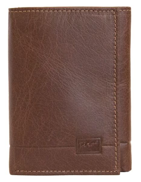 Fino HL-1303B Genuine Leather Left hand Slim Card Wallet with Box