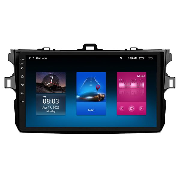 2+32G Car Radio Stereo CarPlay Android Compatible with Corolla 10 E140 E150 2006 - 2013