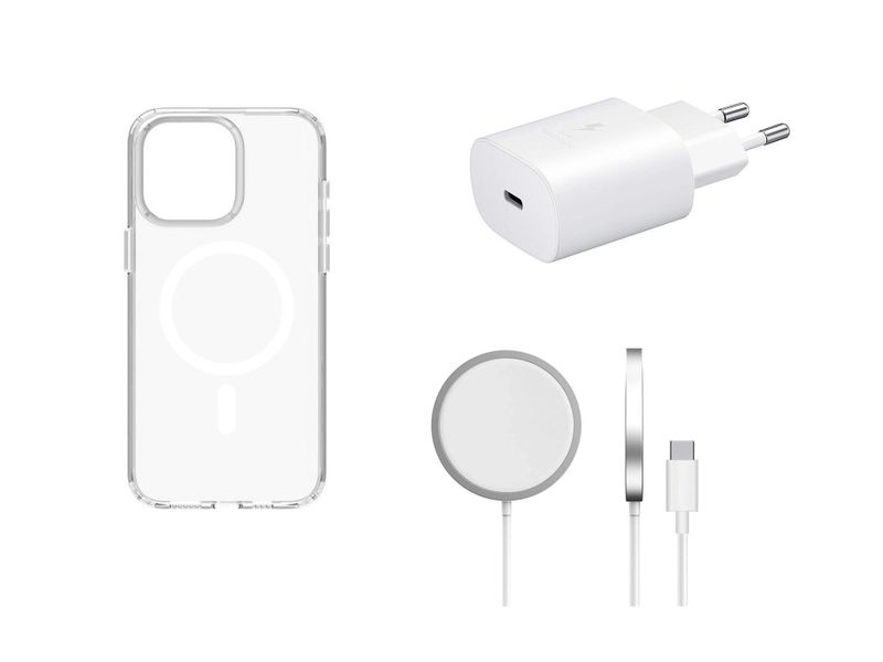 MagSafe Wireless Charging Combo For iPhone 15 series By High Tech