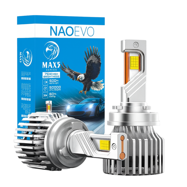 NAOEVO ECO45 H4 LED Headlight Conversion Kit - 45W 5400 Lumens